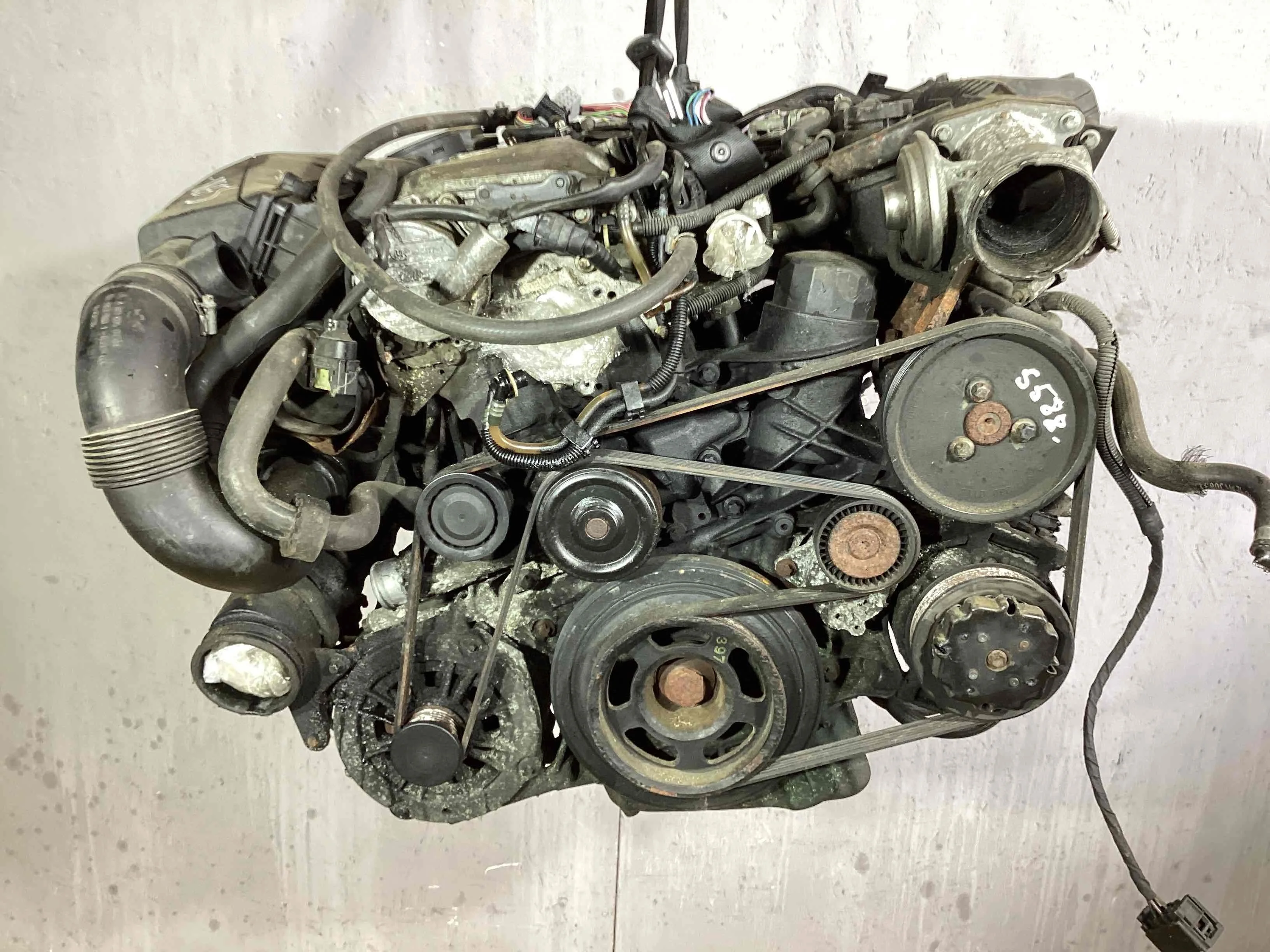 Двигатель Mercedes C (W203) 2000-2004  2002 2,2 CDi Дизель АКПП Купе.