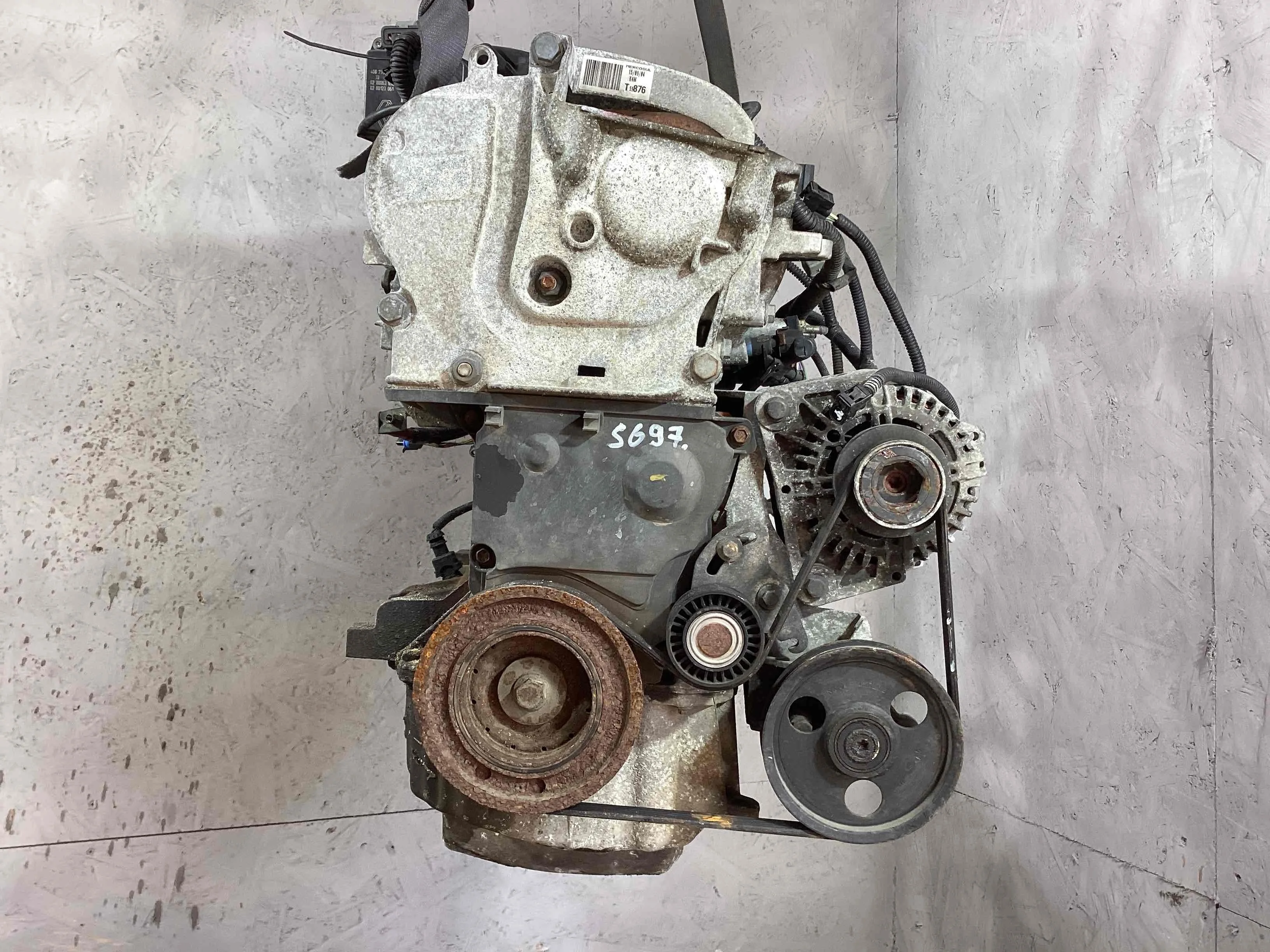 Двигатель Renault Scenic Scenic II (JM) 2003-2006 2006 1,4 i Бензин МКПП 5ст. Минивэн.