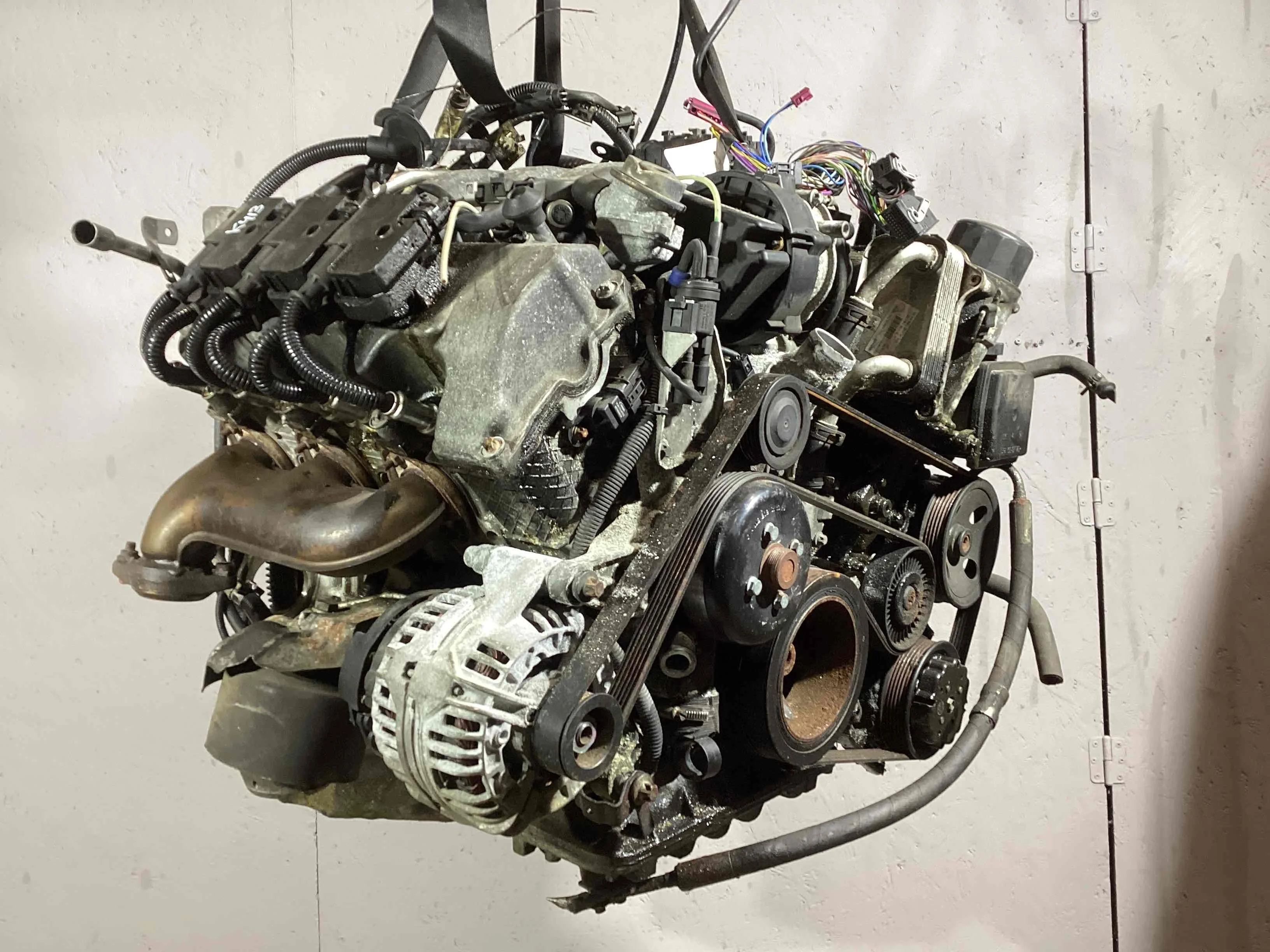Двигатель Mercedes CLK (W209) 2002-2005  2002 2,6 i Бензин АКПП Купе.