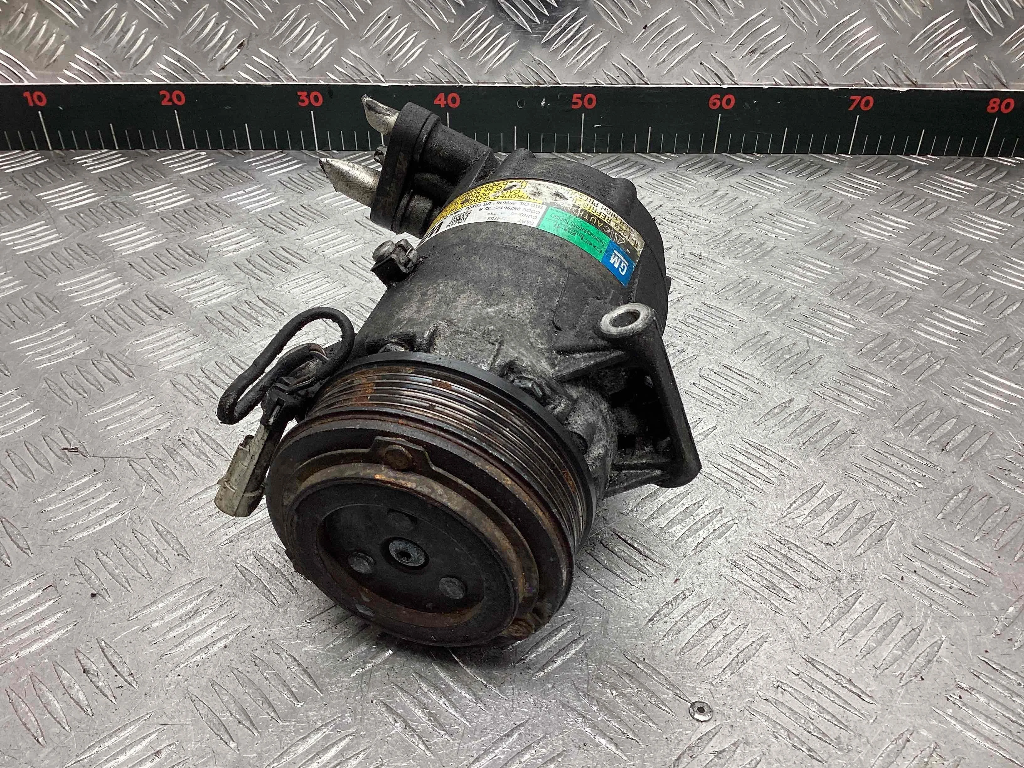 Компрессор кондиционера Opel Zafira Zafira B 2005-2008 2006 1,9 CDTi Дизель АКПП Минивэн.