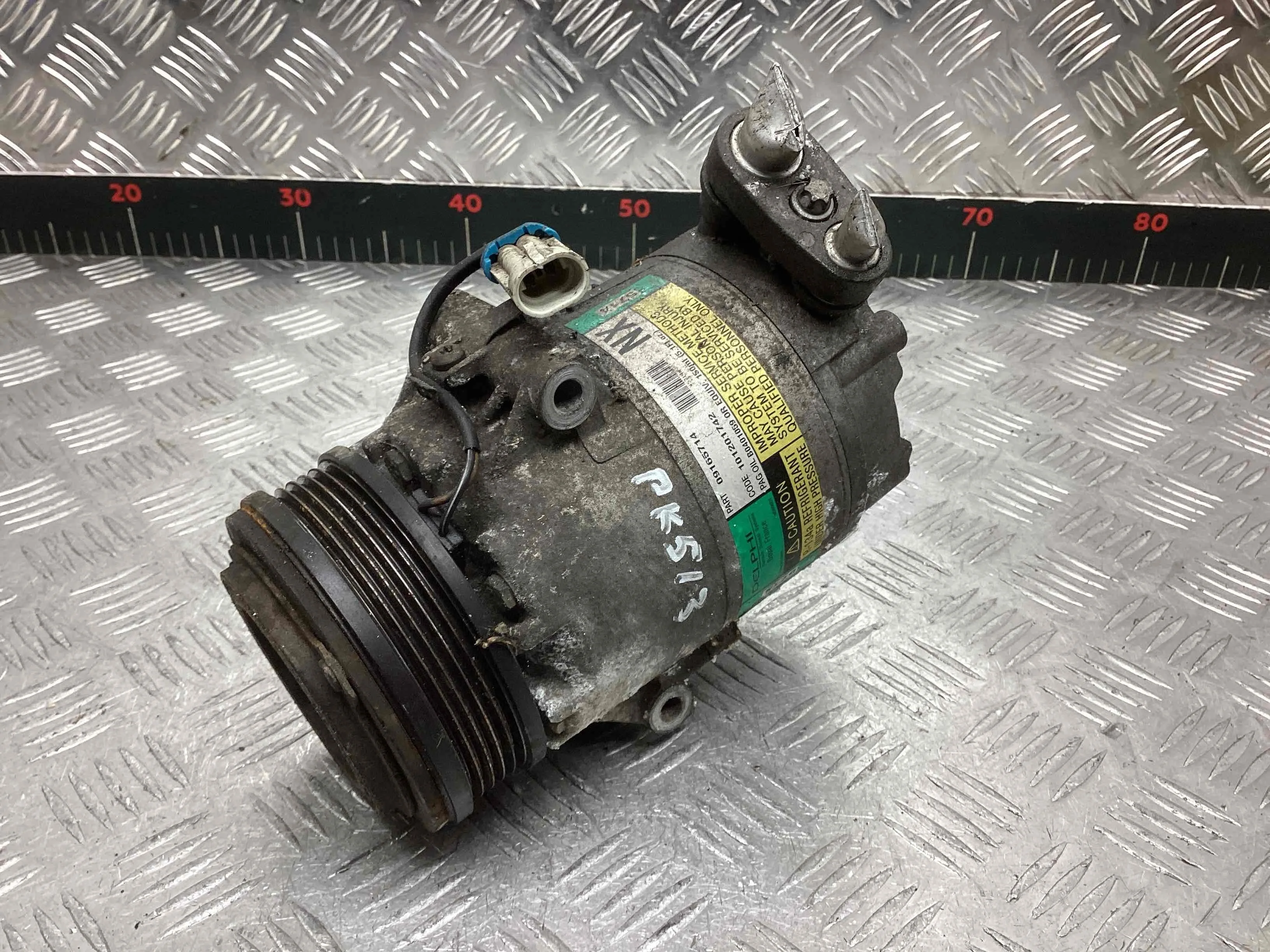 Компрессор кондиционера Opel Astra Astra G 1998-2004 2000 1,6 i Бензин АКПП Универсал.