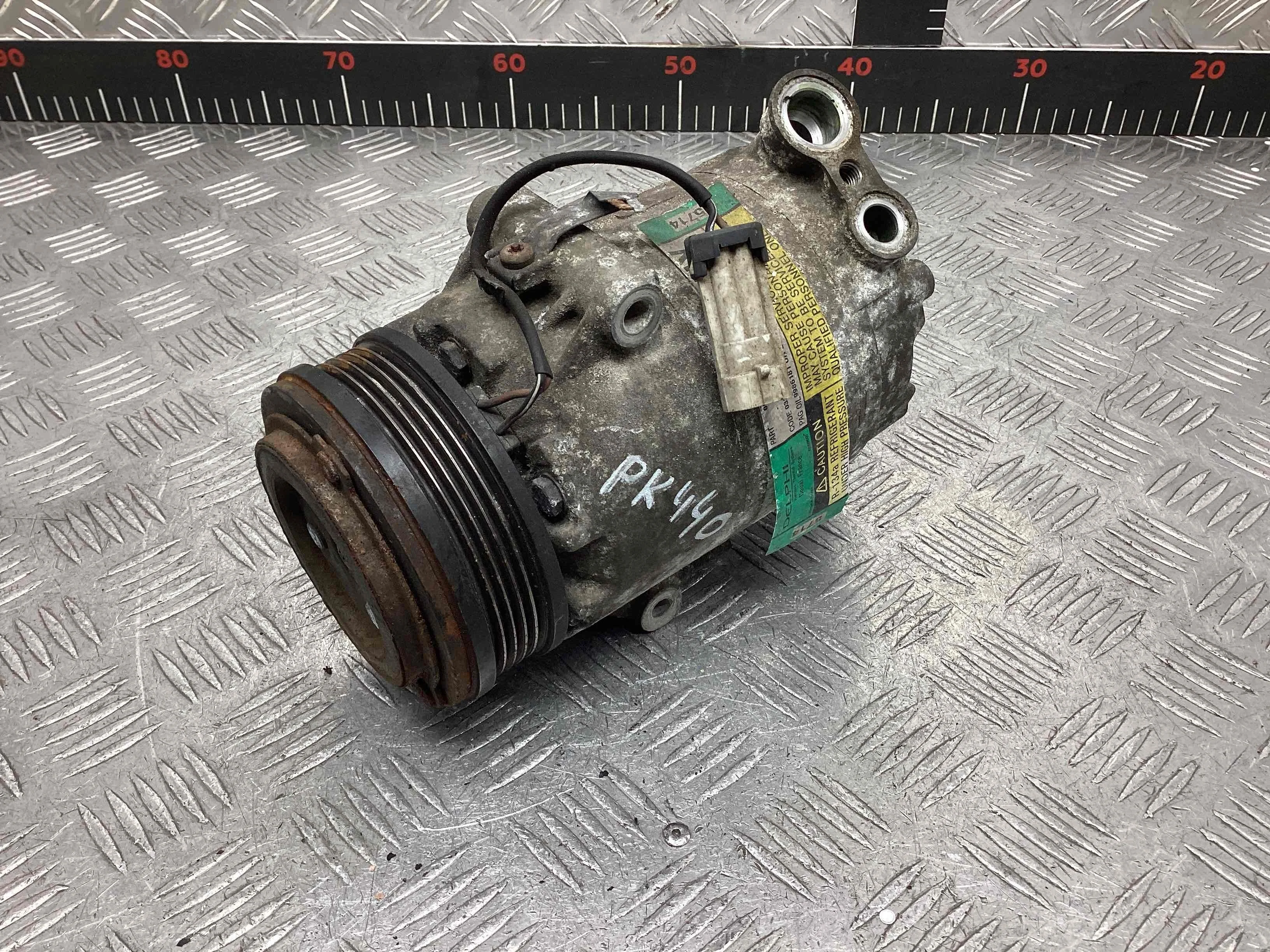 Компрессор кондиционера Opel Astra Astra G 1998-2004 2002 1,8 i Бензин АКПП Универсал.