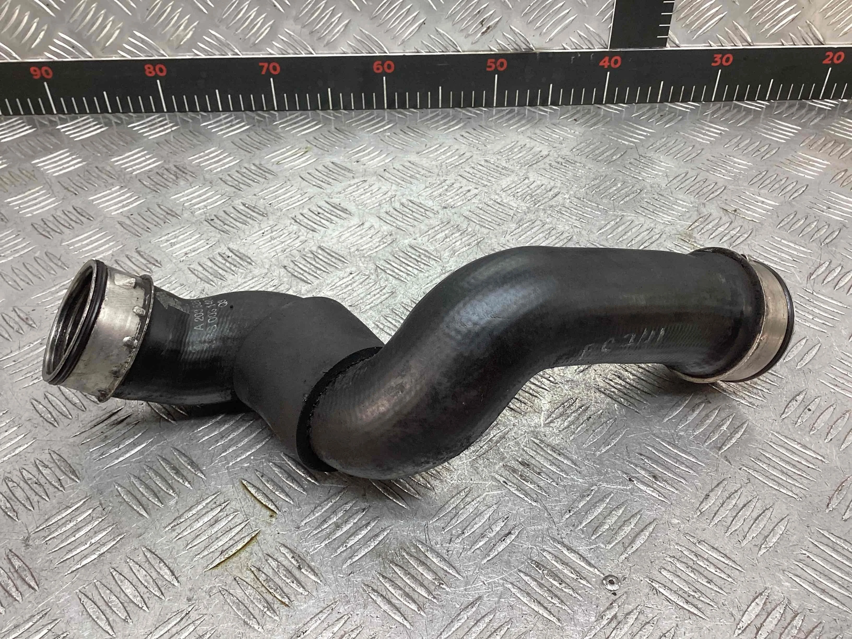 Патрубок интеркулера Mercedes C (W203) 2000-2004  2002 2,2 CDi Дизель АКПП Универсал.