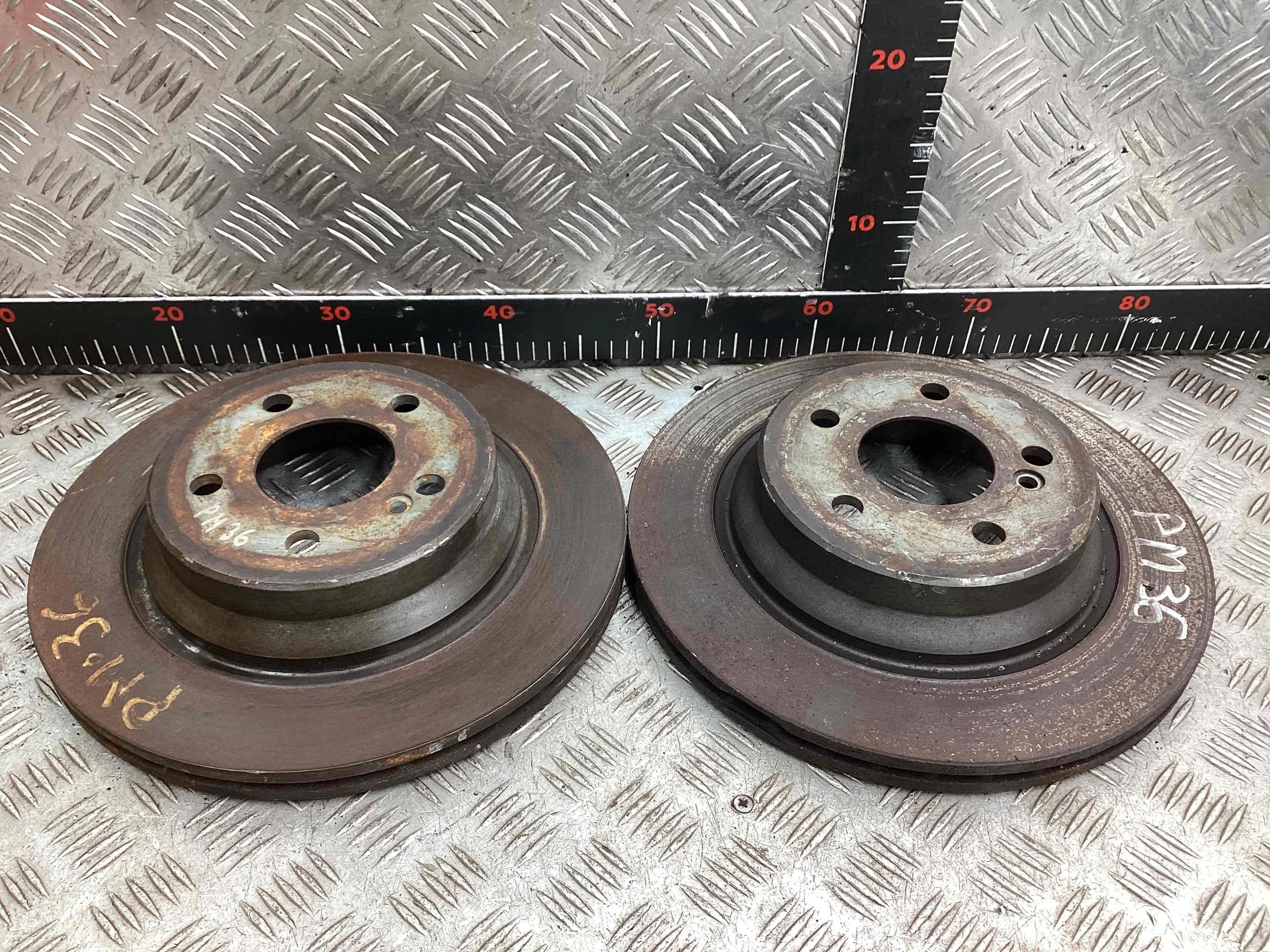 Диск тормозной задний Mercedes E (W211) 2002-2006  2004 3,2 i Бензин АКПП Универсал.