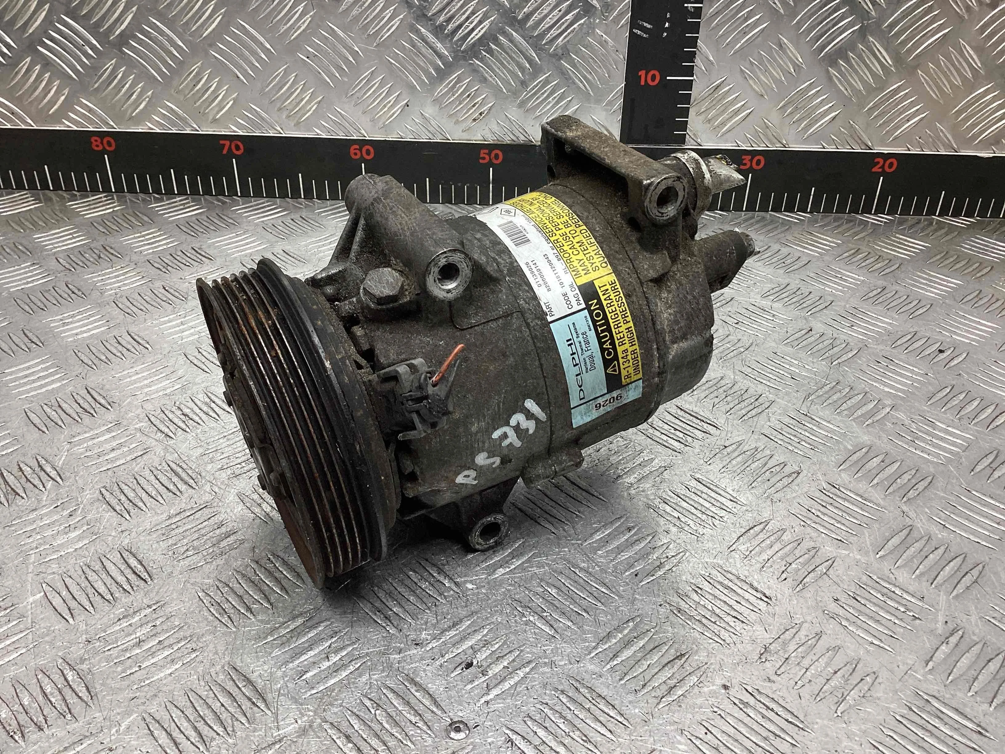 Компрессор кондиционера Renault Megane Megane I 1995-2002 2002 1,4 i Бензин МКПП Кабриолет.
