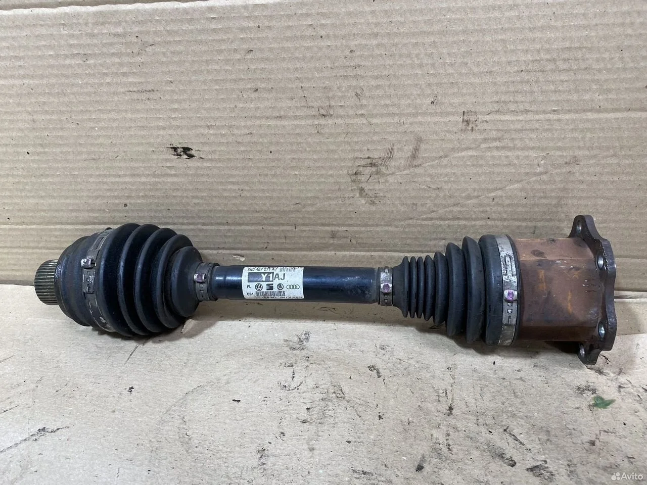 Приводной вал audi a4 a5 8k0407271aj