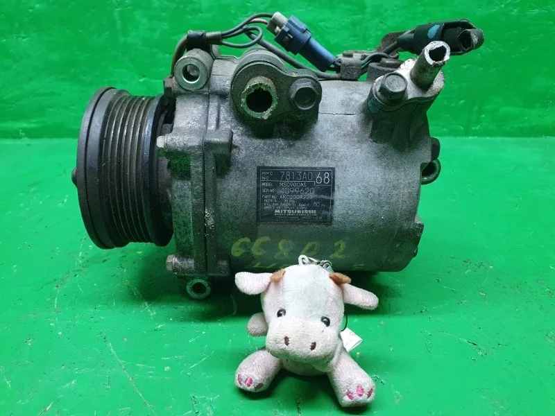 Компрессор кондиционера Mitsubishi Lancer 10 2006-2012 7813A068 4B10 4B11 4B12