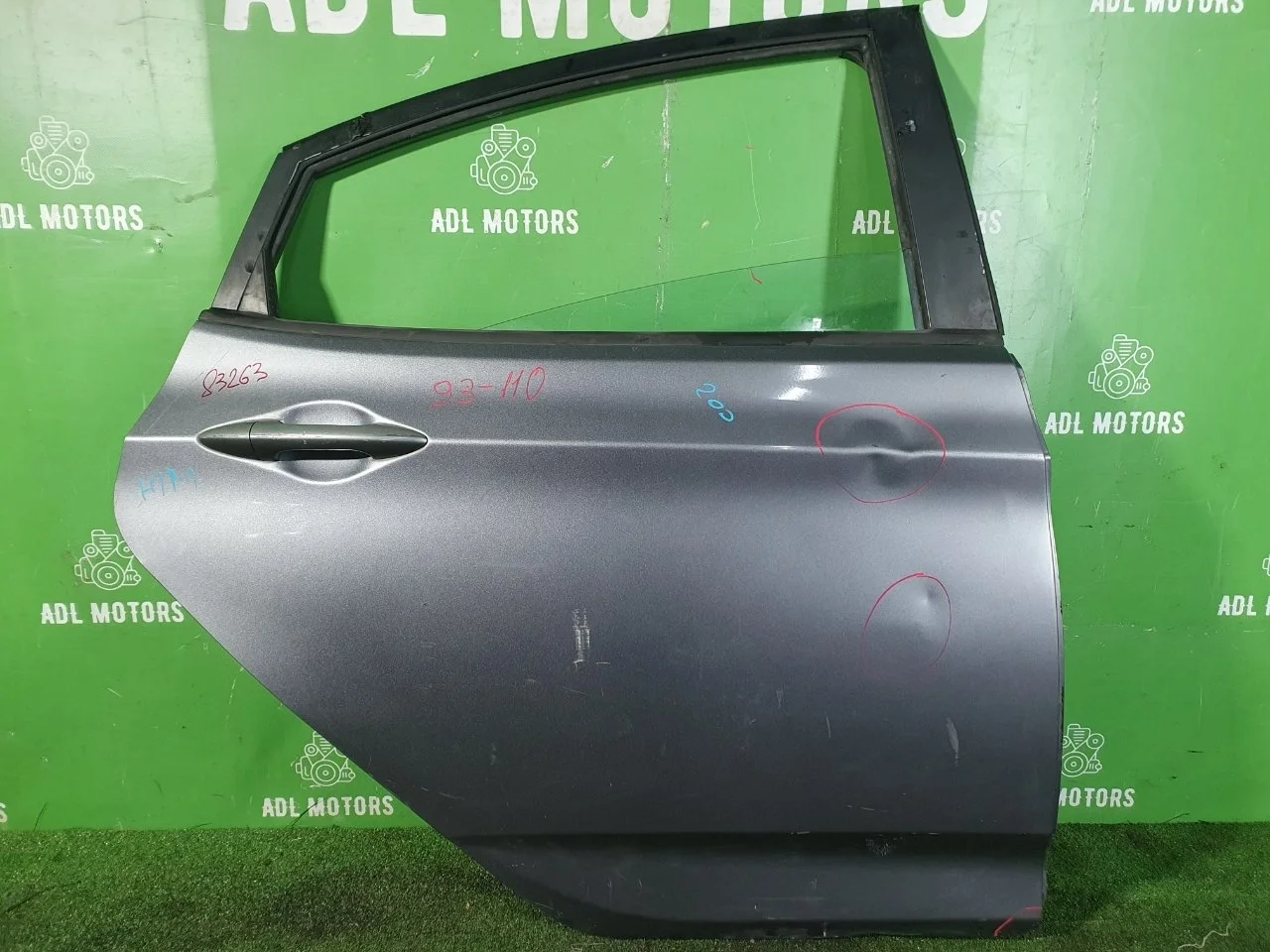 Дверь Hyundai Solaris 2010-2017 770044L000, задняя правая