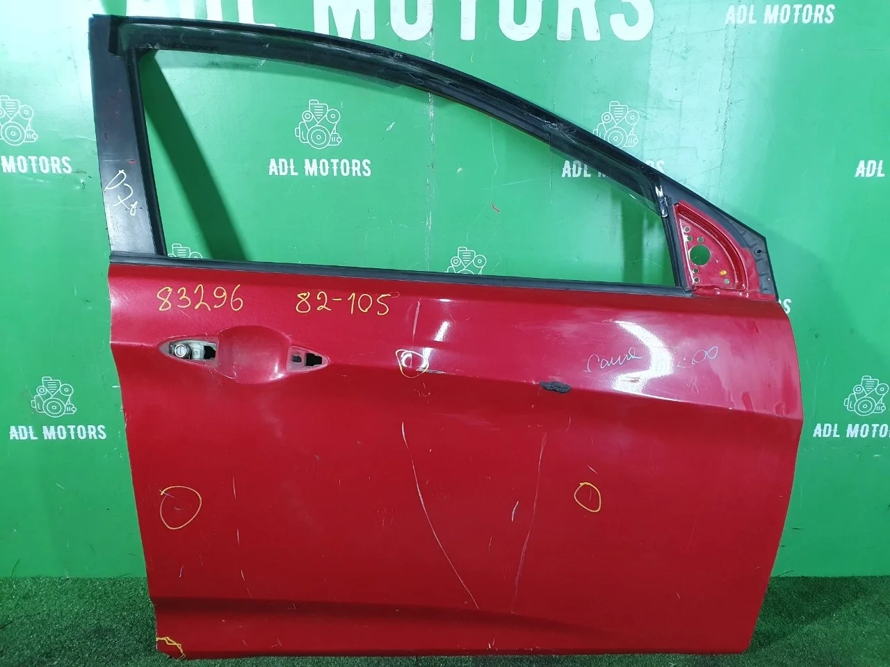 Дверь Hyundai Solaris 2010-2017 760044L000, передняя правая