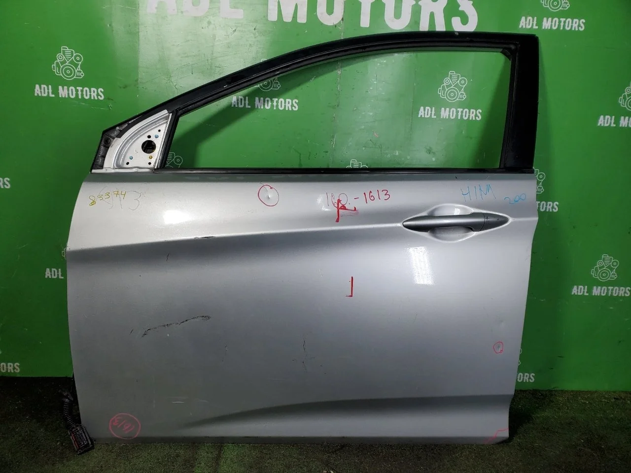 Дверь Hyundai Solaris 2010-2017 760034L000, передняя левая