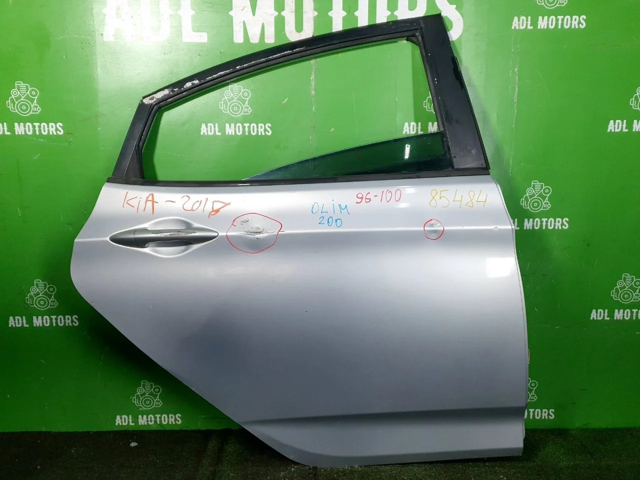 Дверь Hyundai Solaris 2010-2017 770044L000, задняя правая