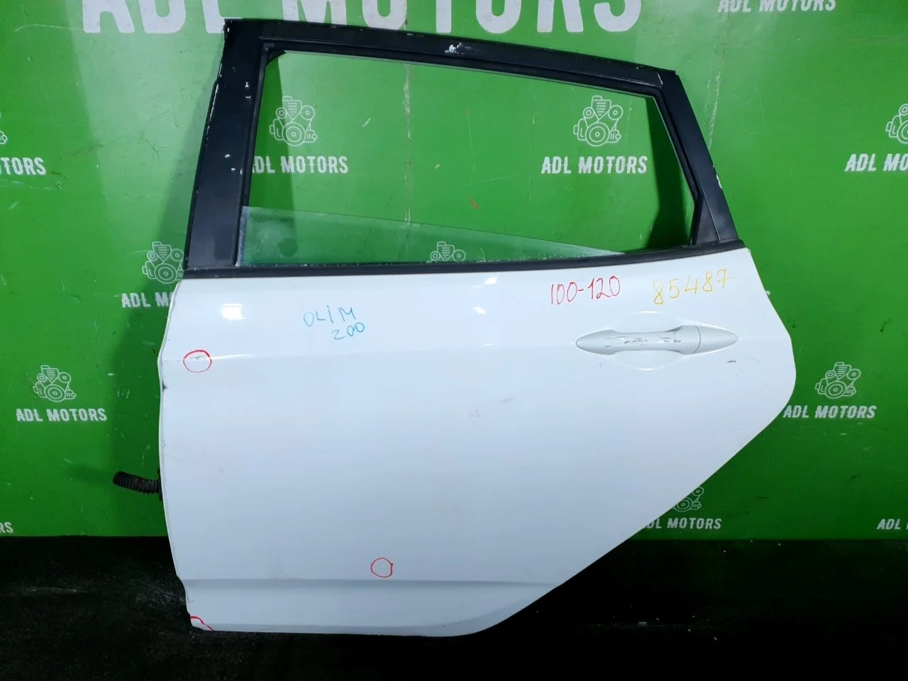 Дверь Hyundai Solaris 2010-2017 770034L000, задняя левая
