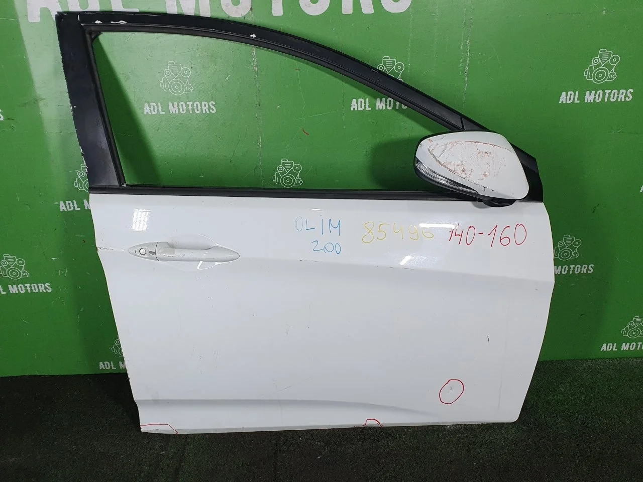 Дверь Hyundai Solaris 2010-2017 760044L000, передняя правая