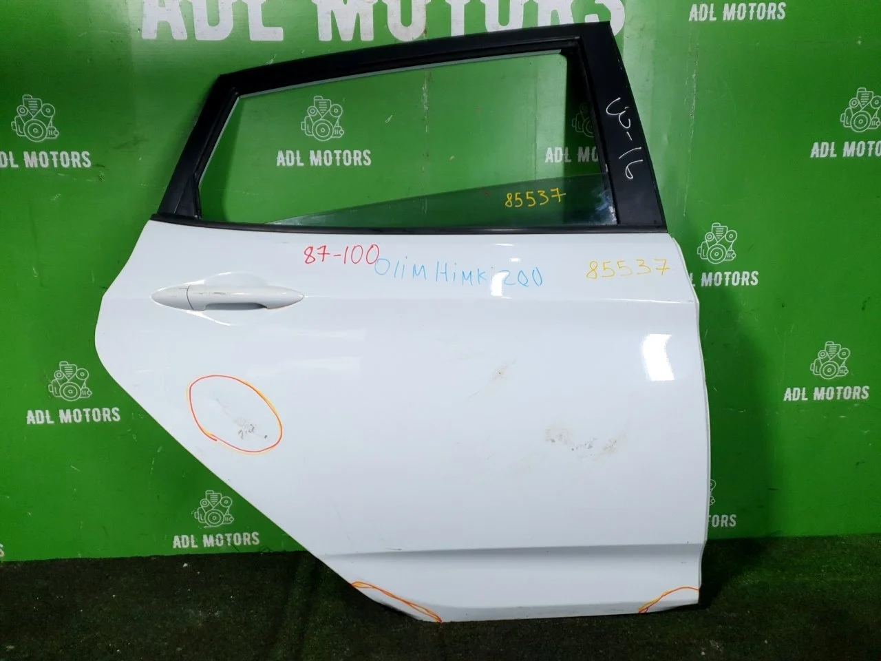 Дверь Hyundai Solaris 2010-2017 770044L000, задняя правая