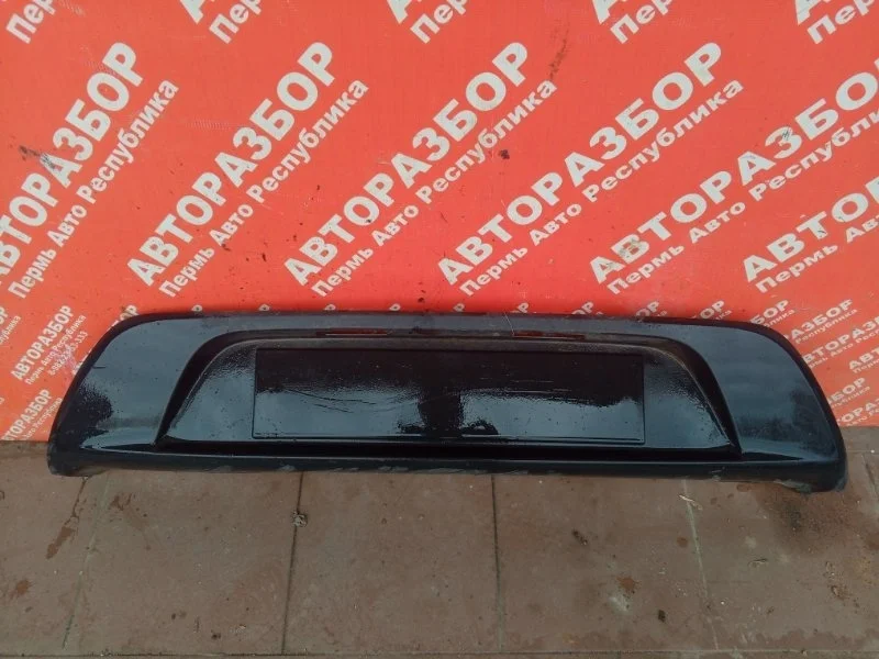 Накладка бампера KIA Rio 2017 86612H0000 4 G4FC, задняя