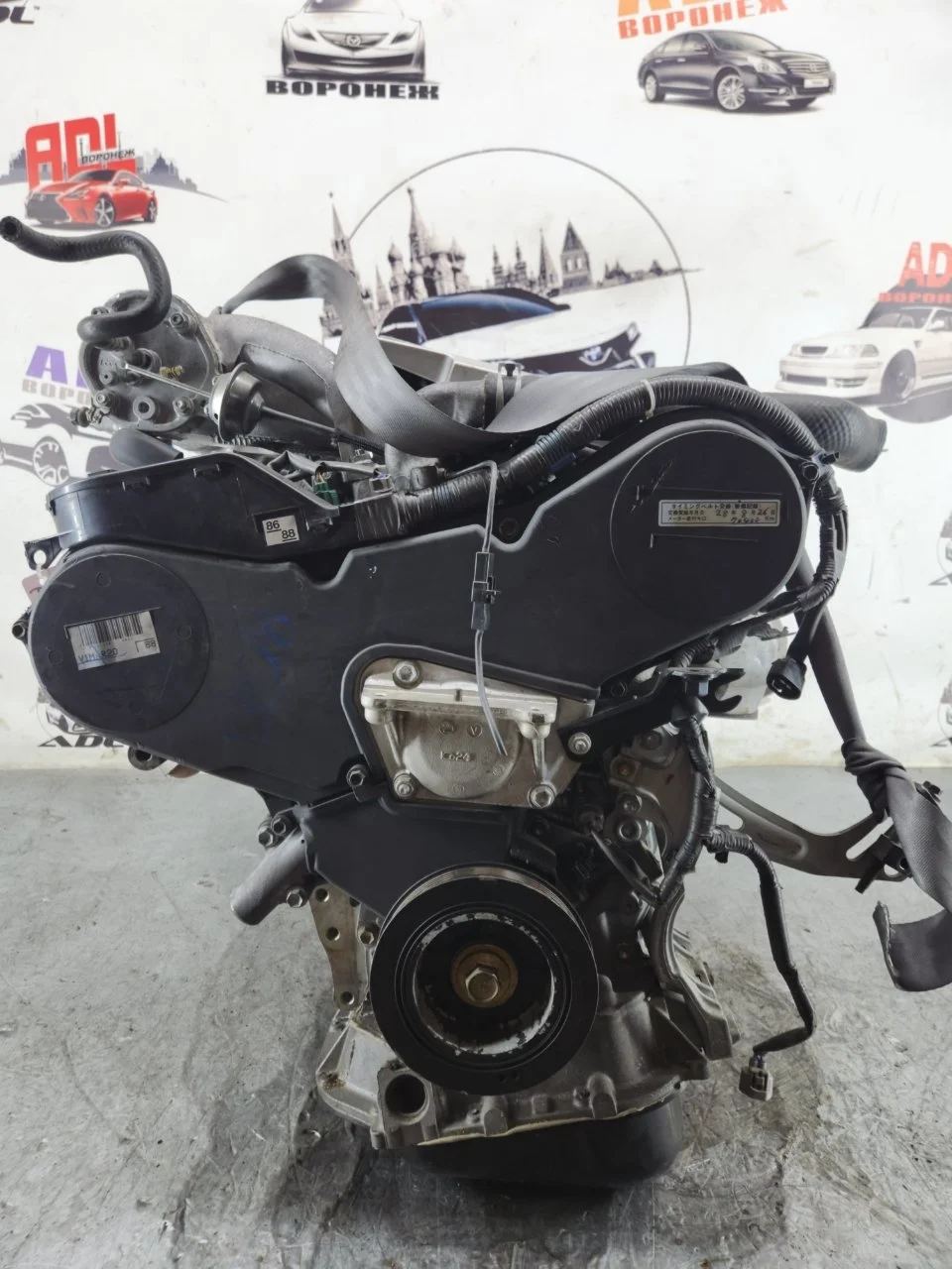 Двигатель Toyota Camry 1999-2005 1MZFE 1MZ-FE VVTI 2WD АЛЮМ. КОЛ..