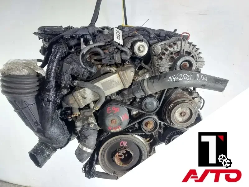 Двигатель,N47D20C,BMW 3 E90/E91/E92/E93 2009