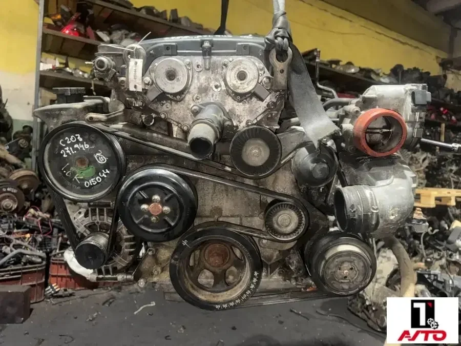 Двигатель,271946,Mercedes-Benz C W203 2002