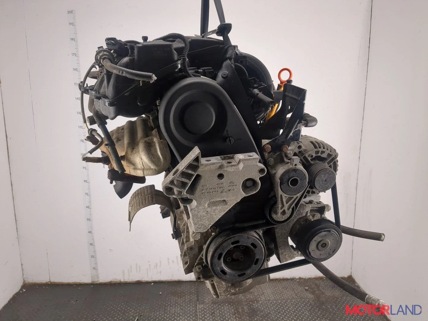 Двигатель (ДВС) Seat Leon 2 2005-2012 КПП 5-ст.мех.(МКПП) BSE Бензин 1.6 л Инжектор
