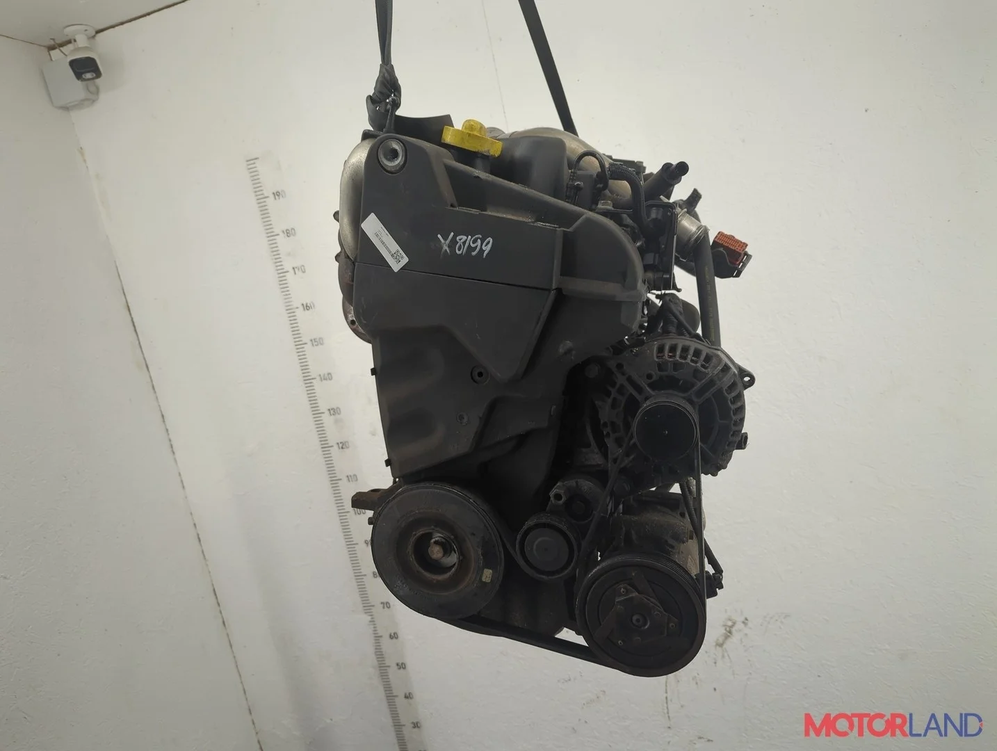 Двигатель (ДВС) Nissan Qashqai 2006-2013 КПП 6-ст.мех.(МКПП) K9K Дизель 1.5 л DCI