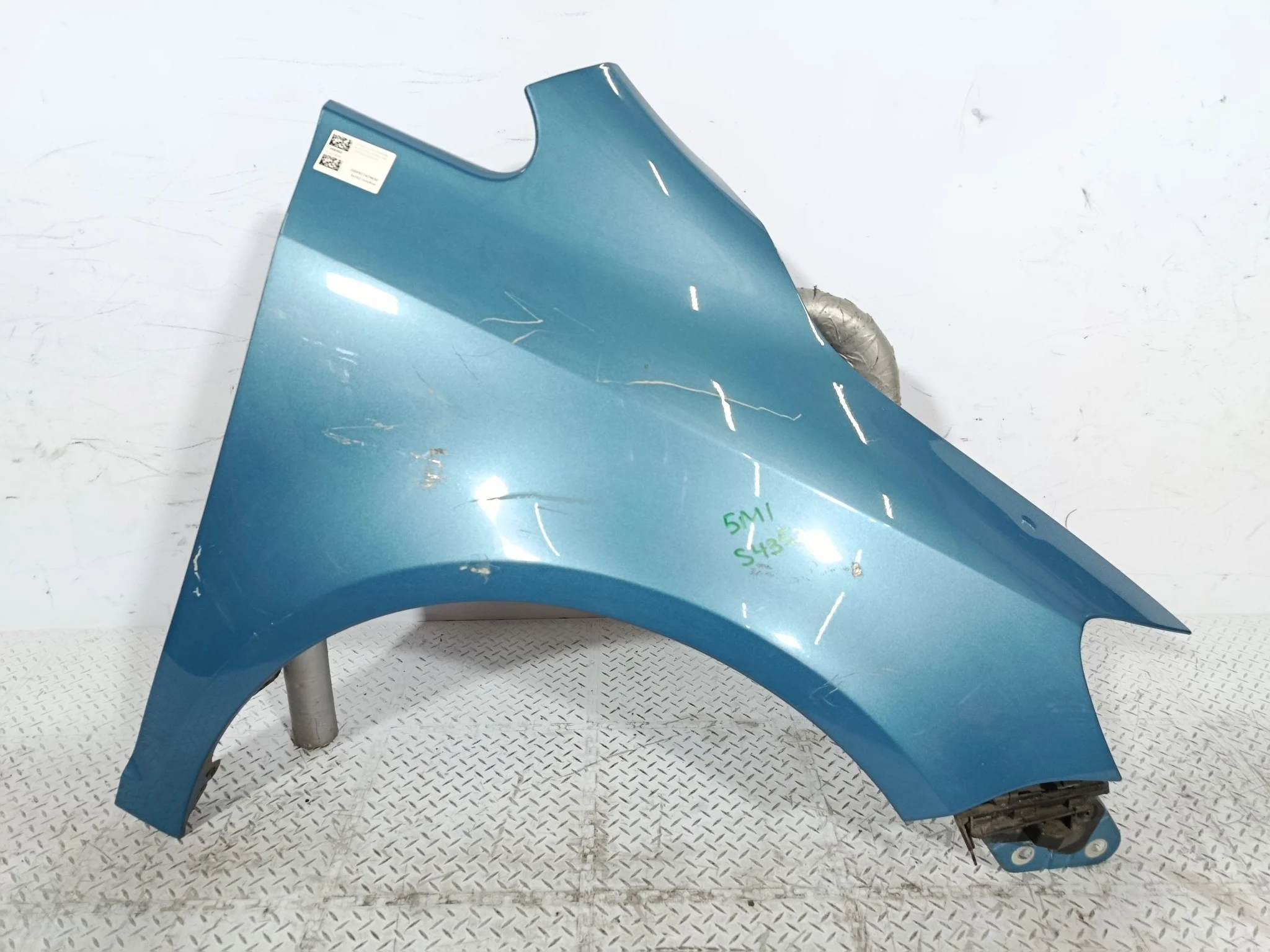 КРЫЛО VOLKSWAGEN GOLF PLUS 5M0821022 ПЕРЕДНЕЕ ПРАВОЕ  голубой, LA5S S4352