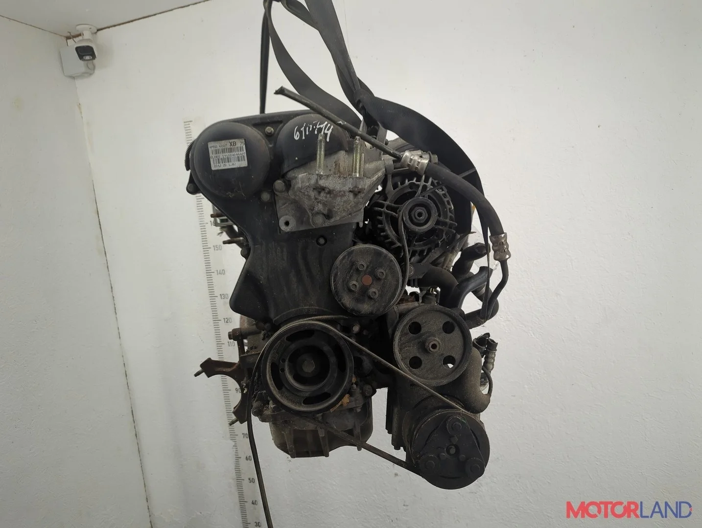 Двигатель (ДВС) Ford Focus 2 2005-2008 КПП 5-ст.мех.(МКПП) HWDA, HWDB Бензин 1.6 л Инжектор