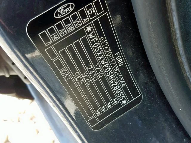 Продажа Ford Focus 1.4 (80Hp) (ASDA) FWD MT по запчастям