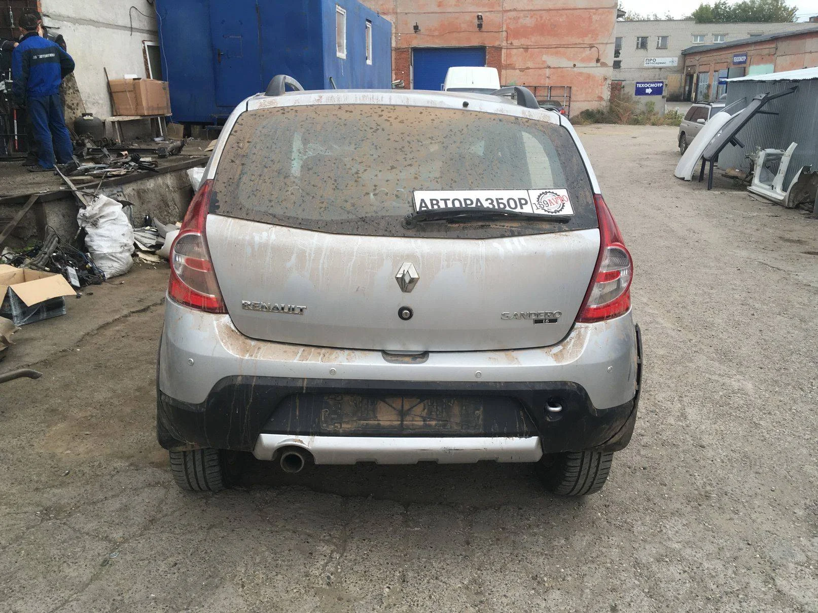 Продажа Renault Sandero Stepway 1.6 (84Hp) (K7M 710) FWD MT по запчастям