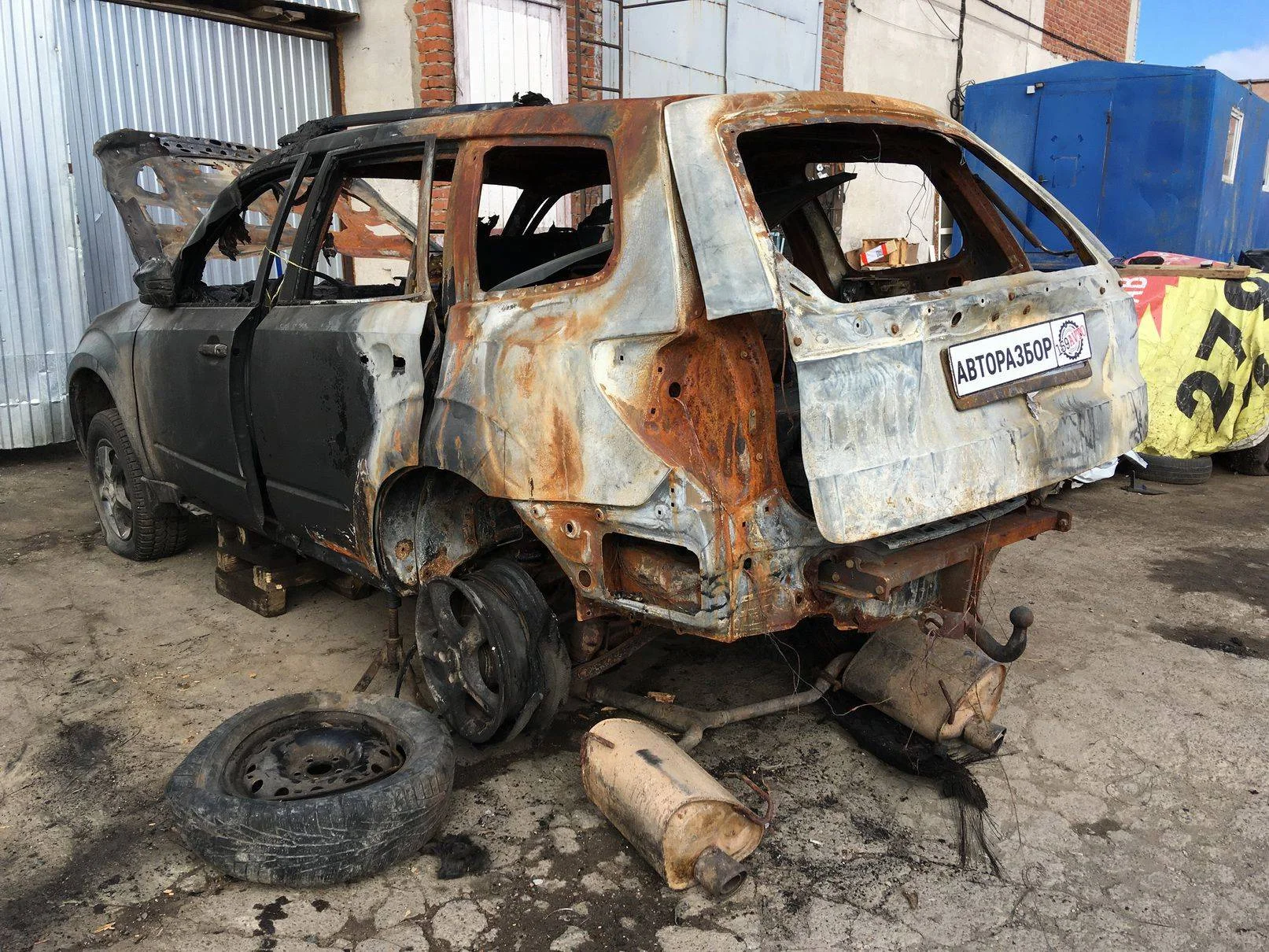 Продажа Subaru Forester 2.0 (150Hp) (FB20B) 4WD AT по запчастям