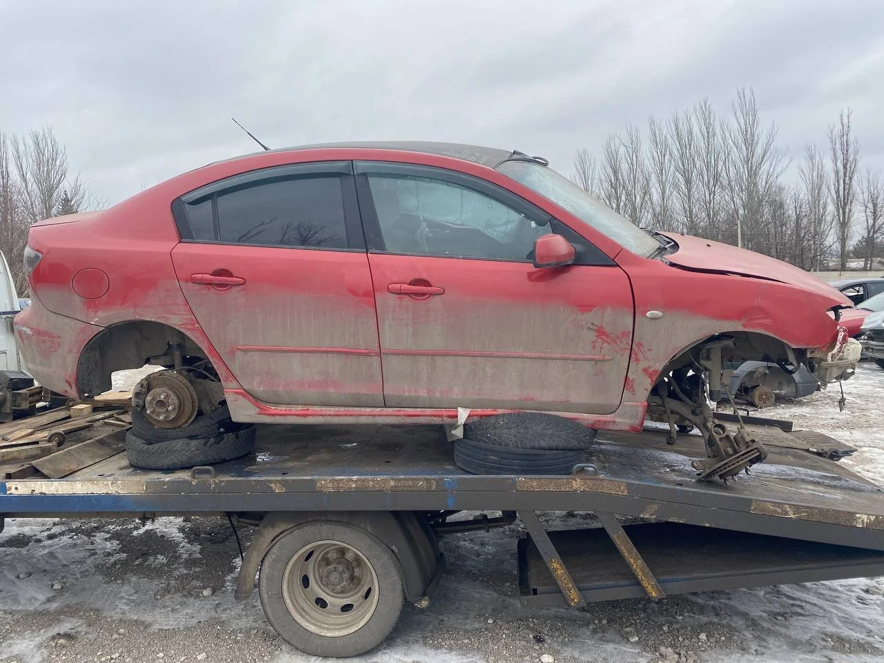 Продажа Mazda 3 1.6 (105Hp) (Z6) FWD MT по запчастям