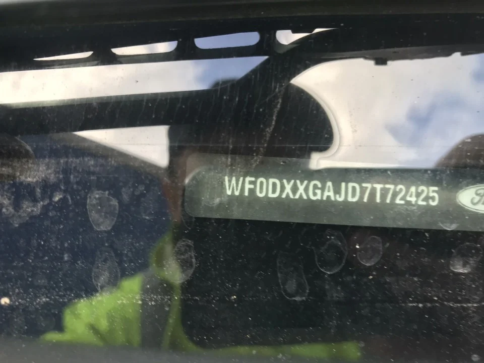 Продажа Ford Fiesta 1.4 (80Hp) (FXJA) FWD MT по запчастям