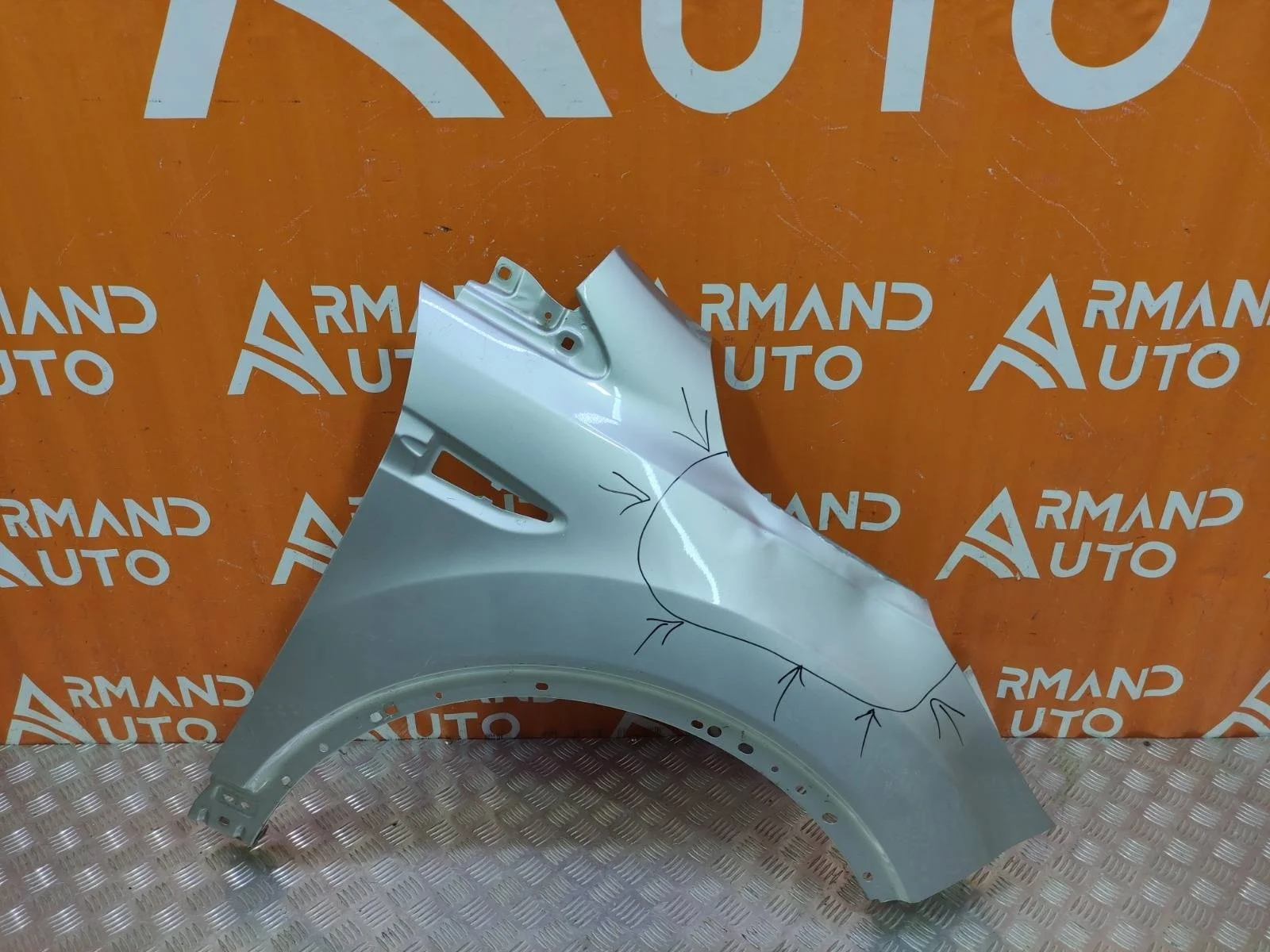 Крыло Ford Kuga 2012-2019 2344151 2 CBS, переднее правое