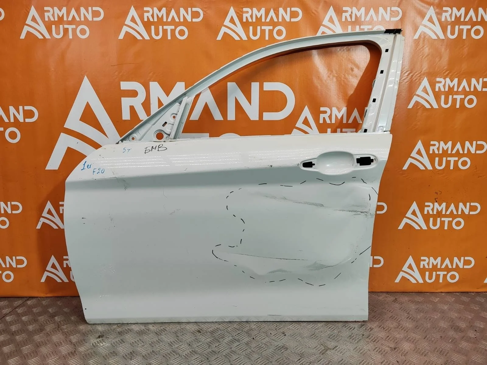 Дверь BMW 1 series 2011-2019 41007284511 F20, передняя левая