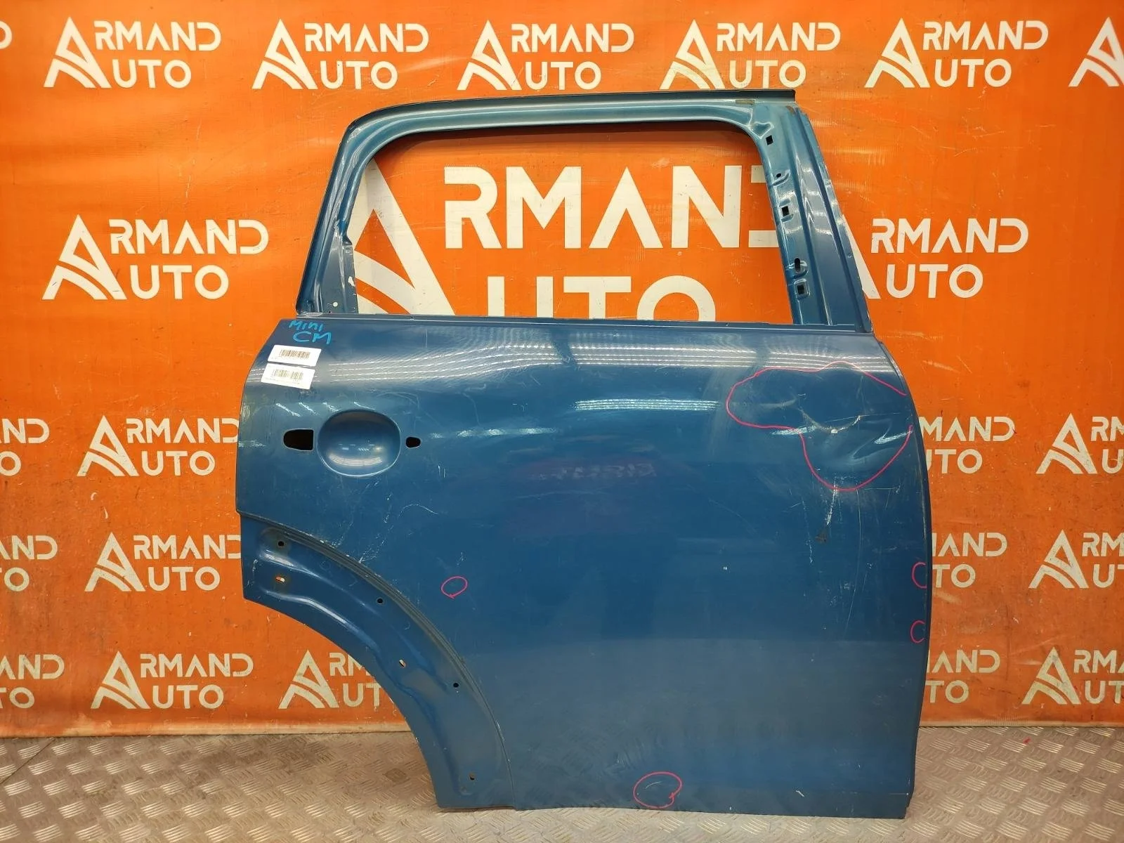 Дверь Mini Countryman 2010-2016 41009805930 R60, задняя правая