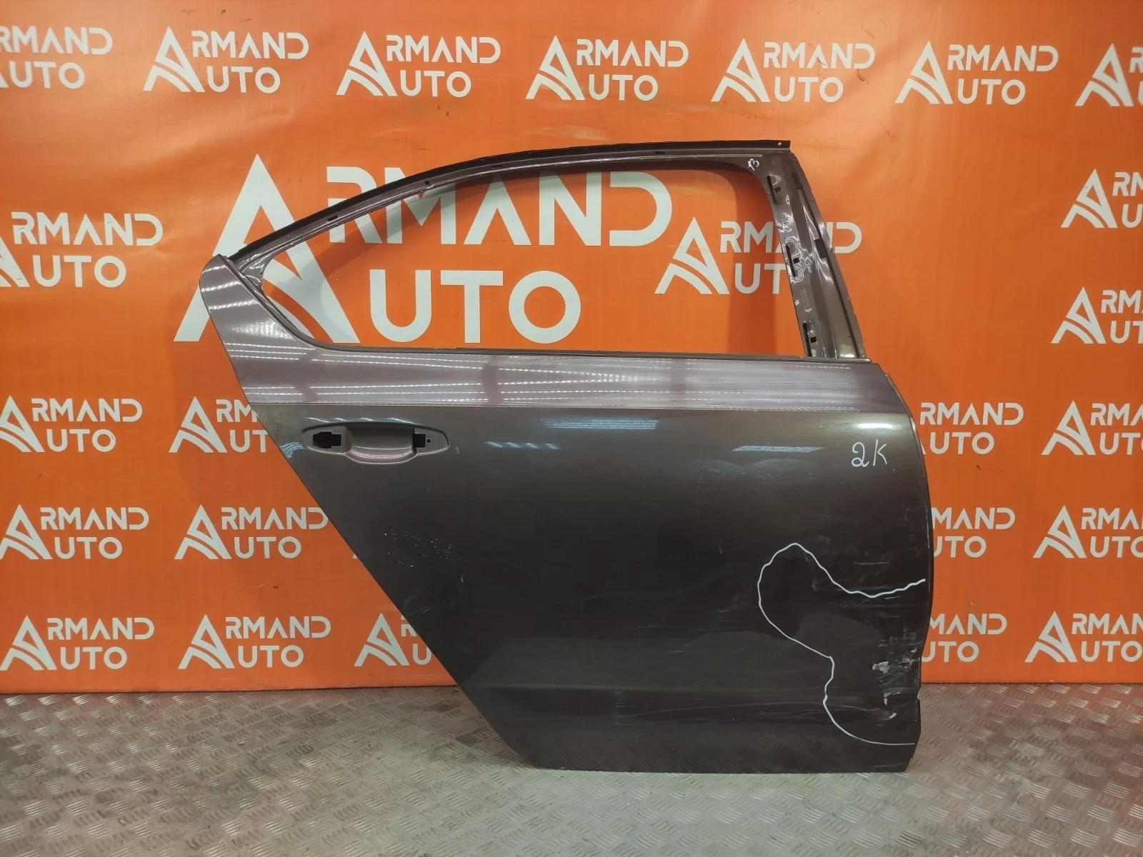 Дверь Skoda Octavia 2013-2020 5E5833056B 3 A7 (5E), задняя правая