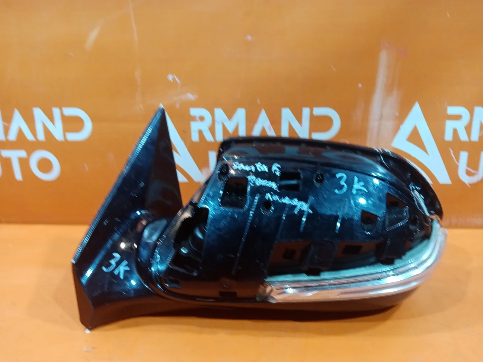 Зеркало Hyundai Santa Fe 2015-2019 876102WBE0 3 DM, левое