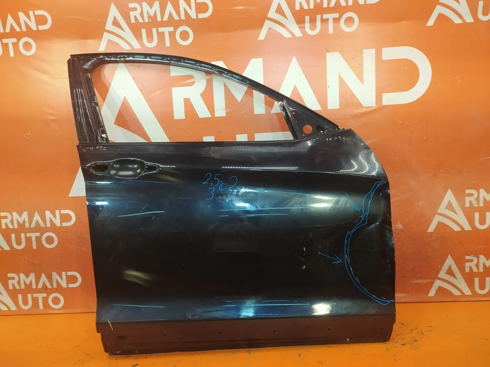Дверь BMW X4 2014-2018 41007364790 F26, передняя правая