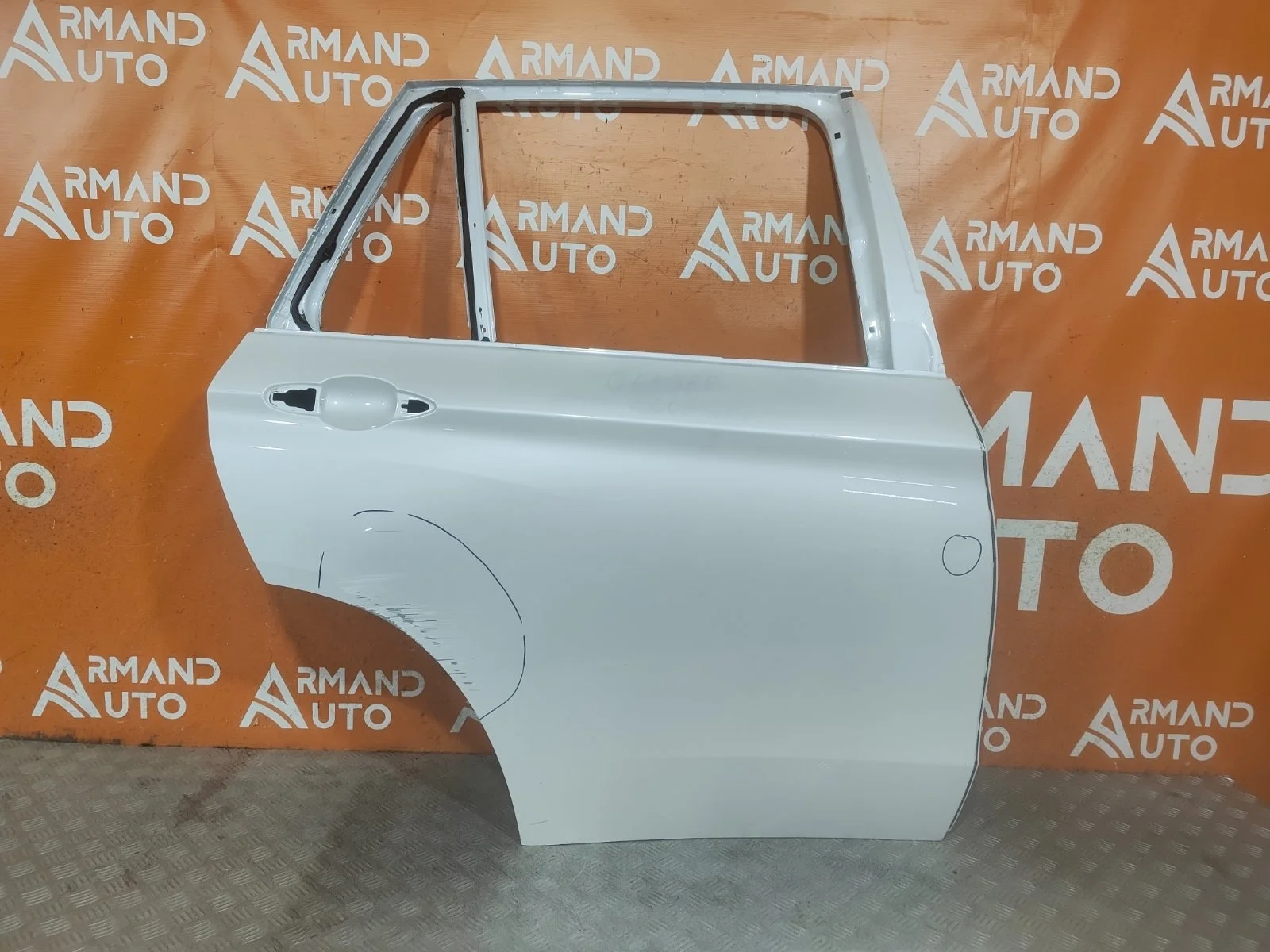 Дверь BMW X5 2013-2018 41517386740 F15, задняя правая