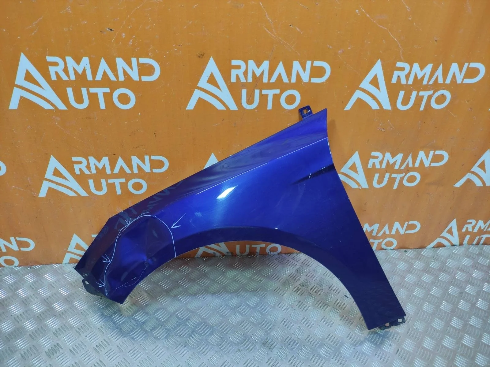 Крыло Ford Focus 2011-2019 2171304 3, переднее левое
