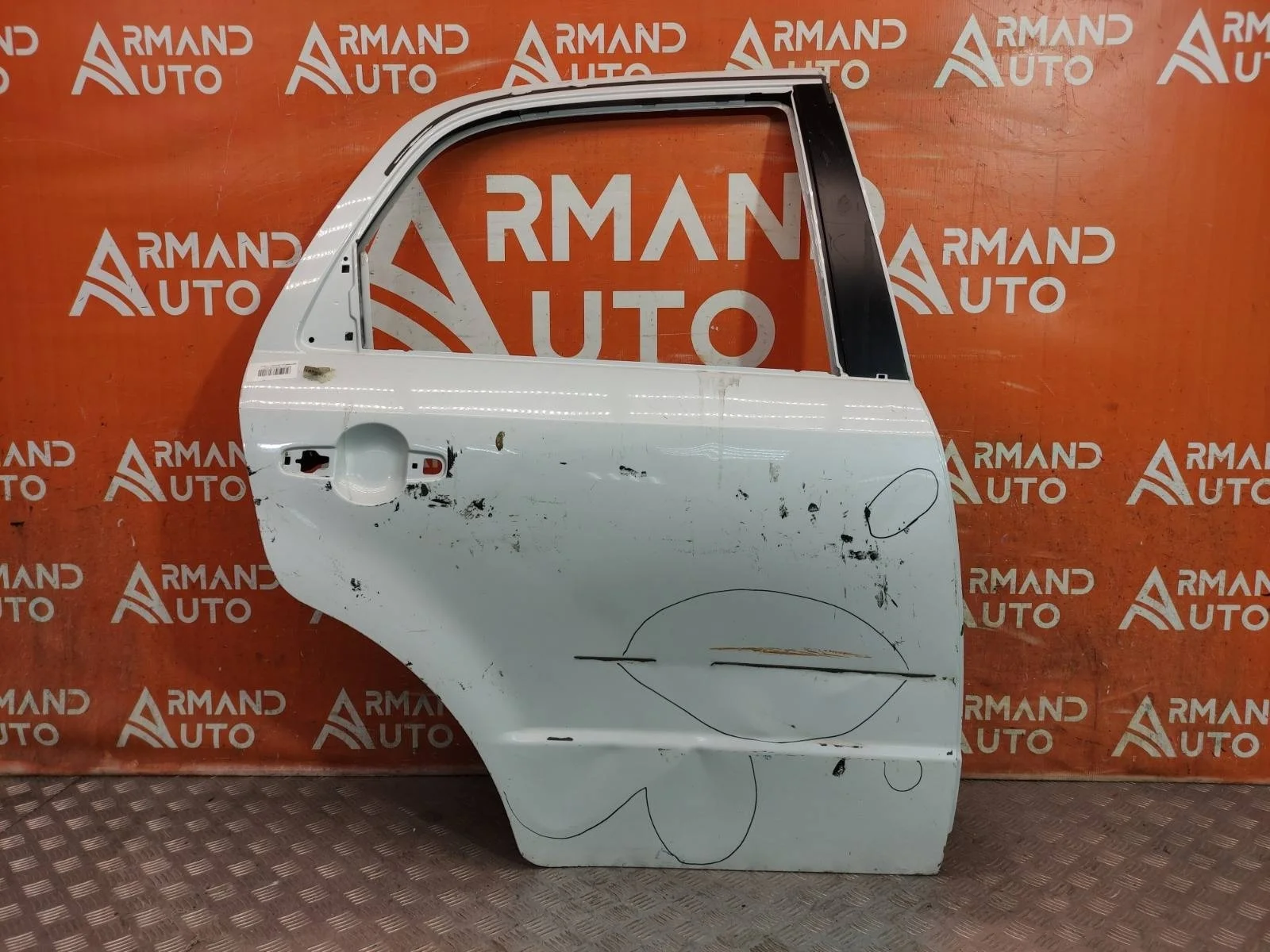 Дверь Suzuki SX4 2006-2014 6800380810 1 CLASSIC, задняя правая