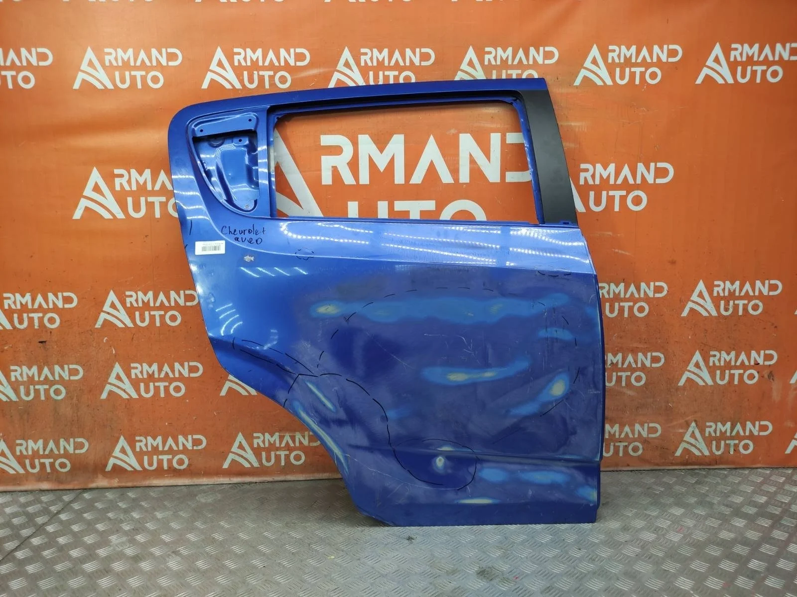 Дверь Chevrolet Aveo 2011-2015 95299735 T300, задняя правая