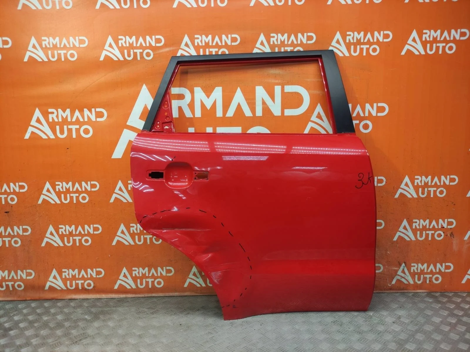 Дверь Kia Soul 2013-2019 77004B2000 2 PS, задняя правая