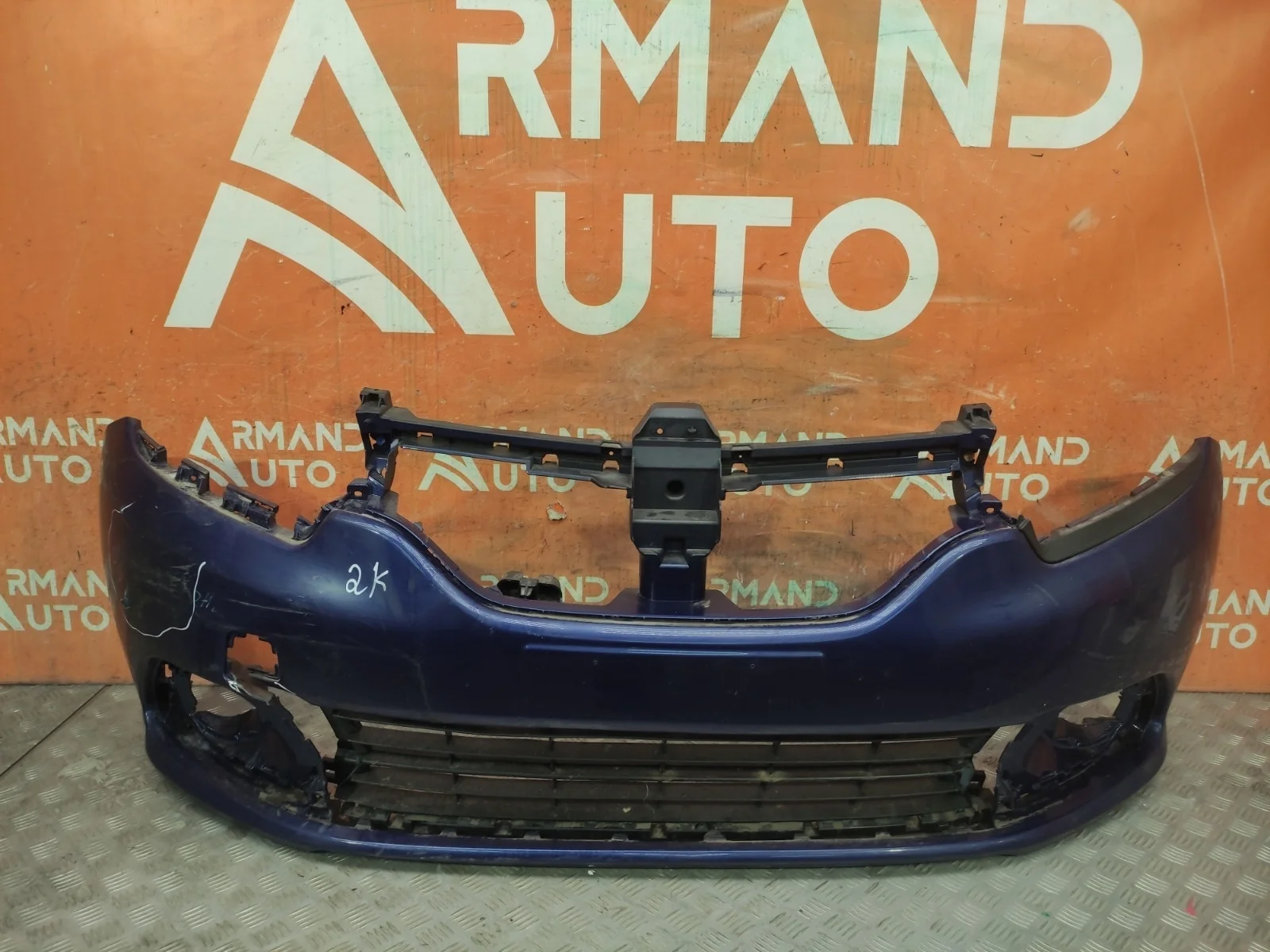 Бампер RENAULT Logan 2012-2018 620228143R 2, передний