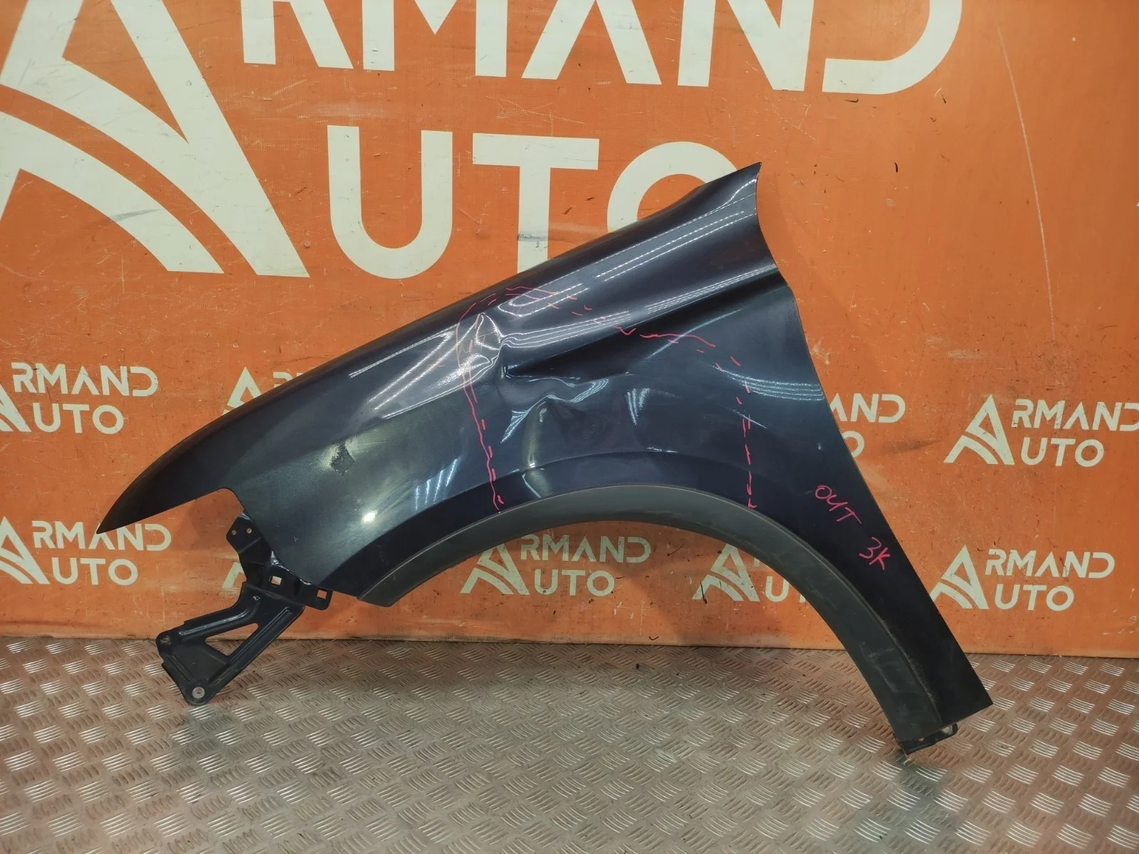 Крыло Mitsubishi Outlander 2015-2023 5220L729 3, переднее левое