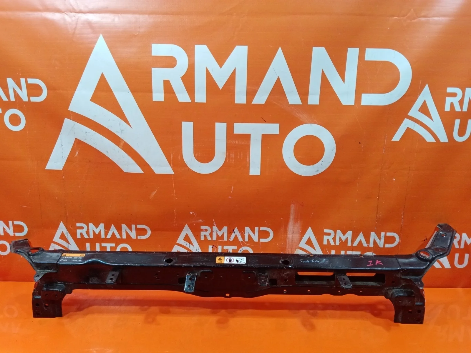 Панель передняя (суппорт радиатора) верхняя HYUNDAI SANTA FE 2012-2016 641012W100 3 DM