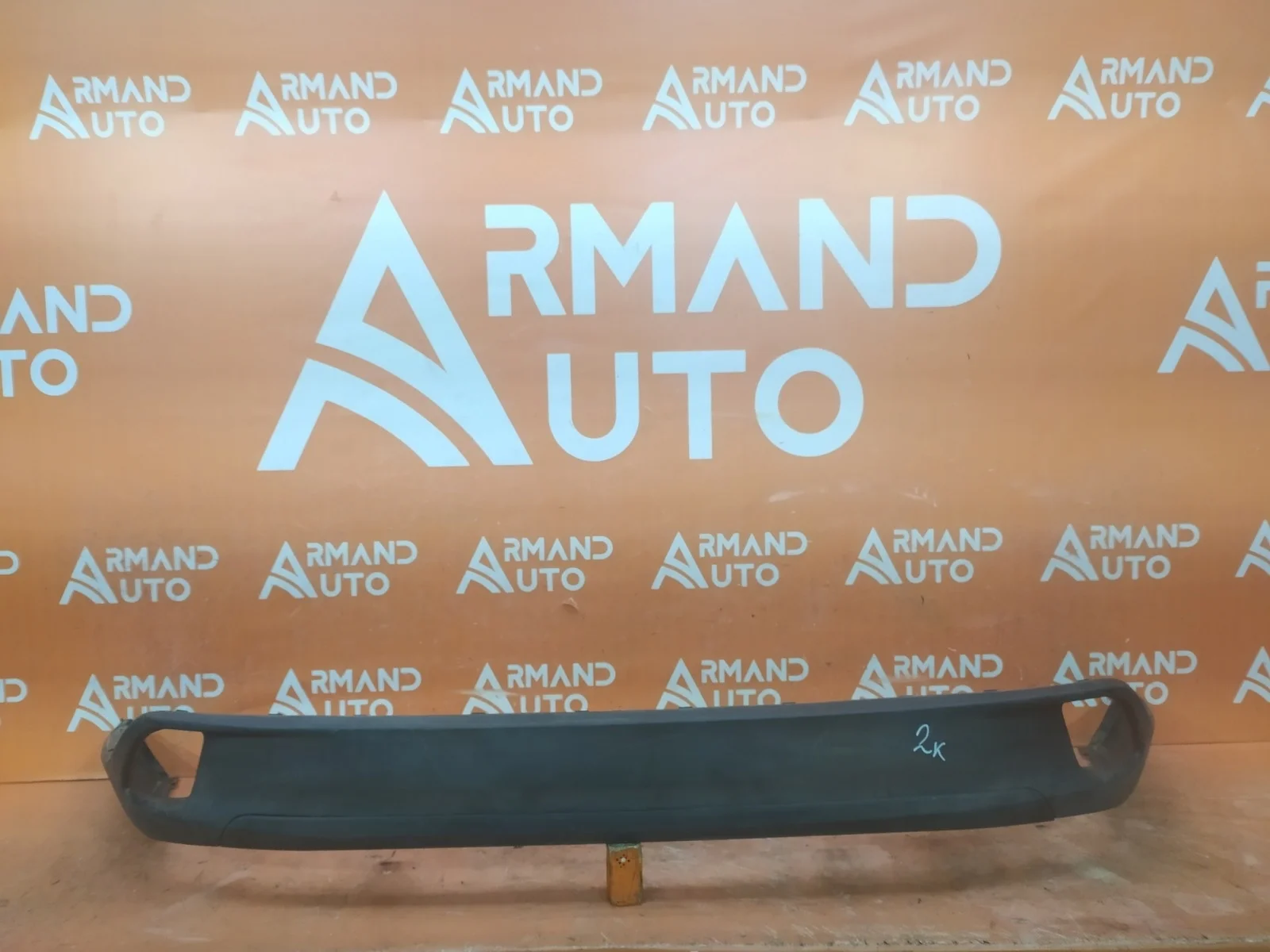 Юбка бампера Toyota Highlander 2013-2016 521690E070 3 U50, задняя