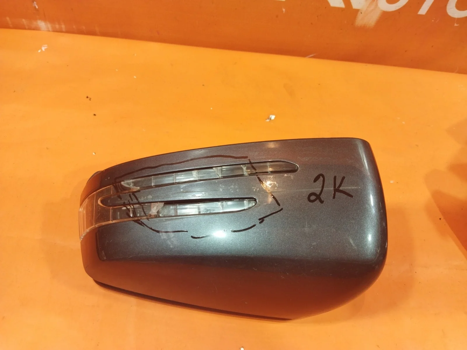 Крышка зеркала Mercedes E-Class 2009-2016 A24681101609650 W212, левая