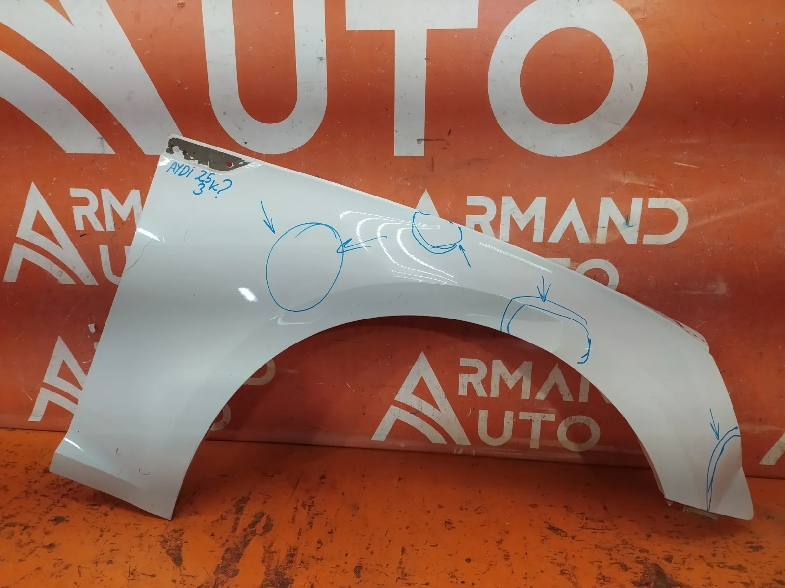Крыло Audi A5 2016-2025 8W6821106B 2 F5, переднее правое