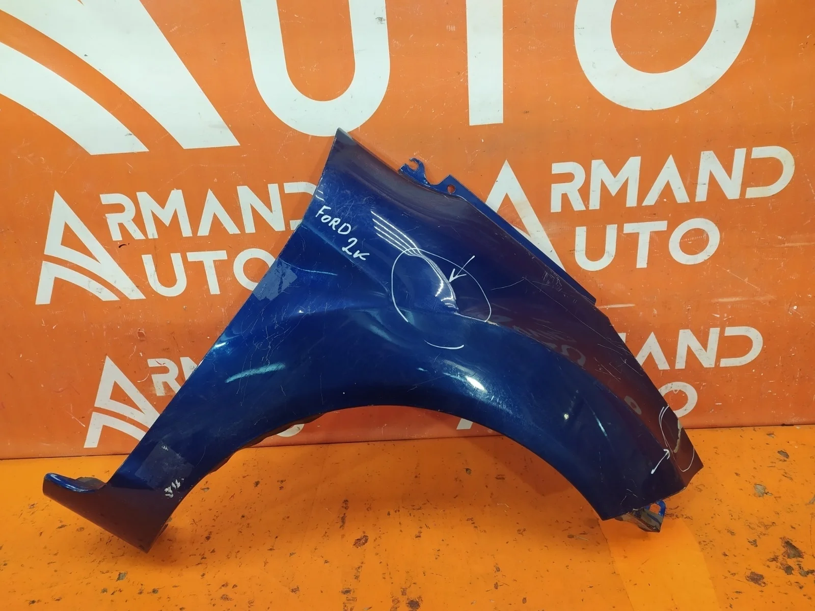 Крыло Ford Fiesta 2008-2019 1777180 MK6, переднее правое