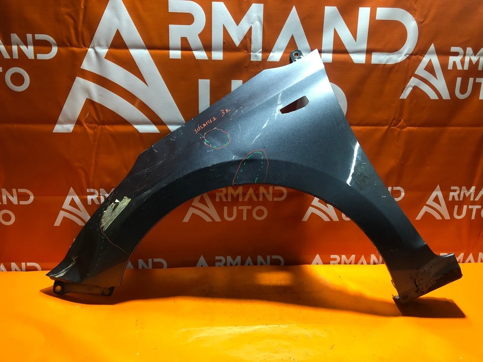 Крыло Hyundai Solaris 2017-2022 66311F9000 2, переднее левое